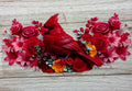 Red Cardinal and Roses UVDTF Wrap
