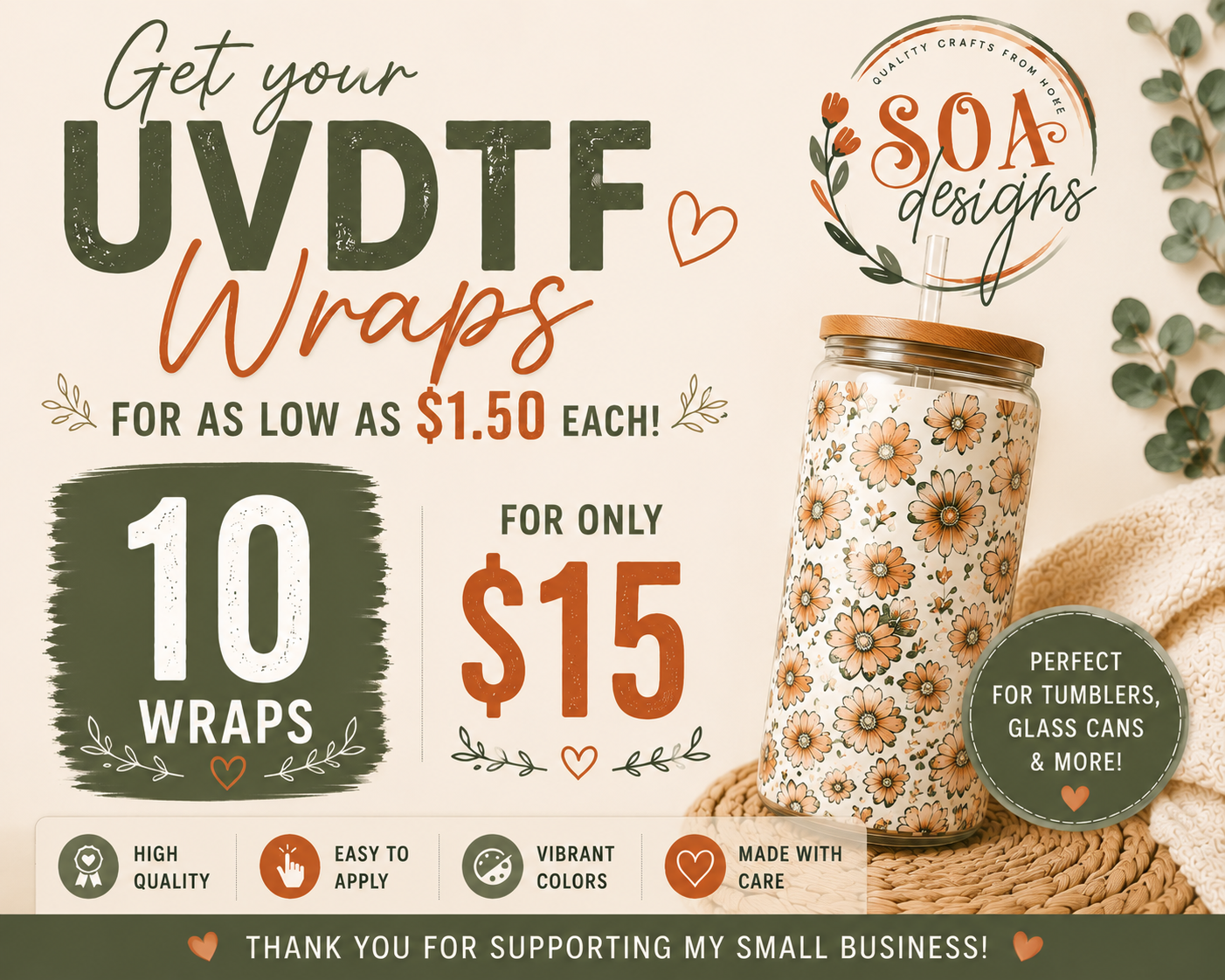 UVDFT Bundle – 10 Pack