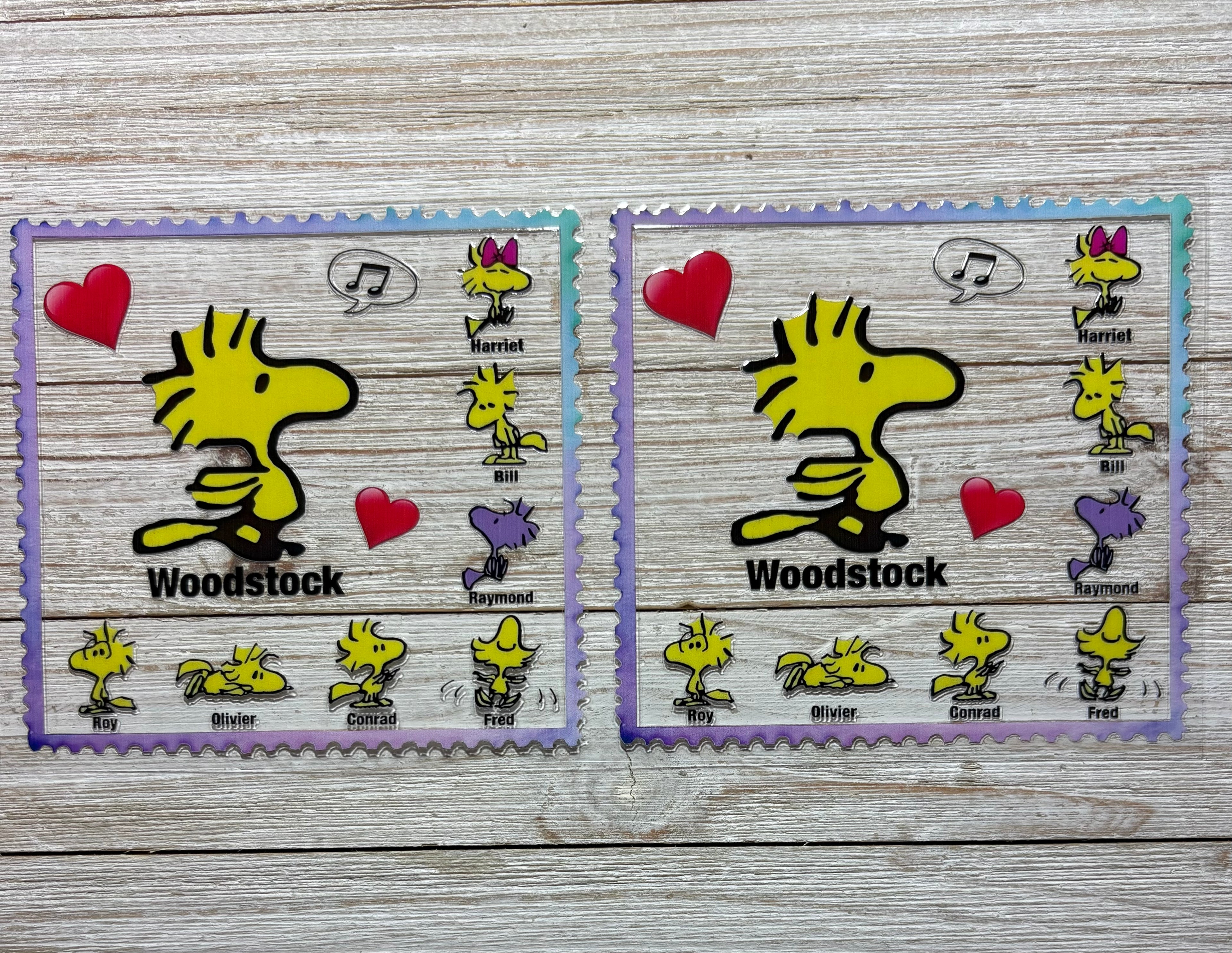 Woodstock Characters UVDTF Wrap
