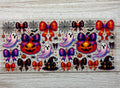 Pumpkins Ghosts Witch Hat UVDTF Wrap