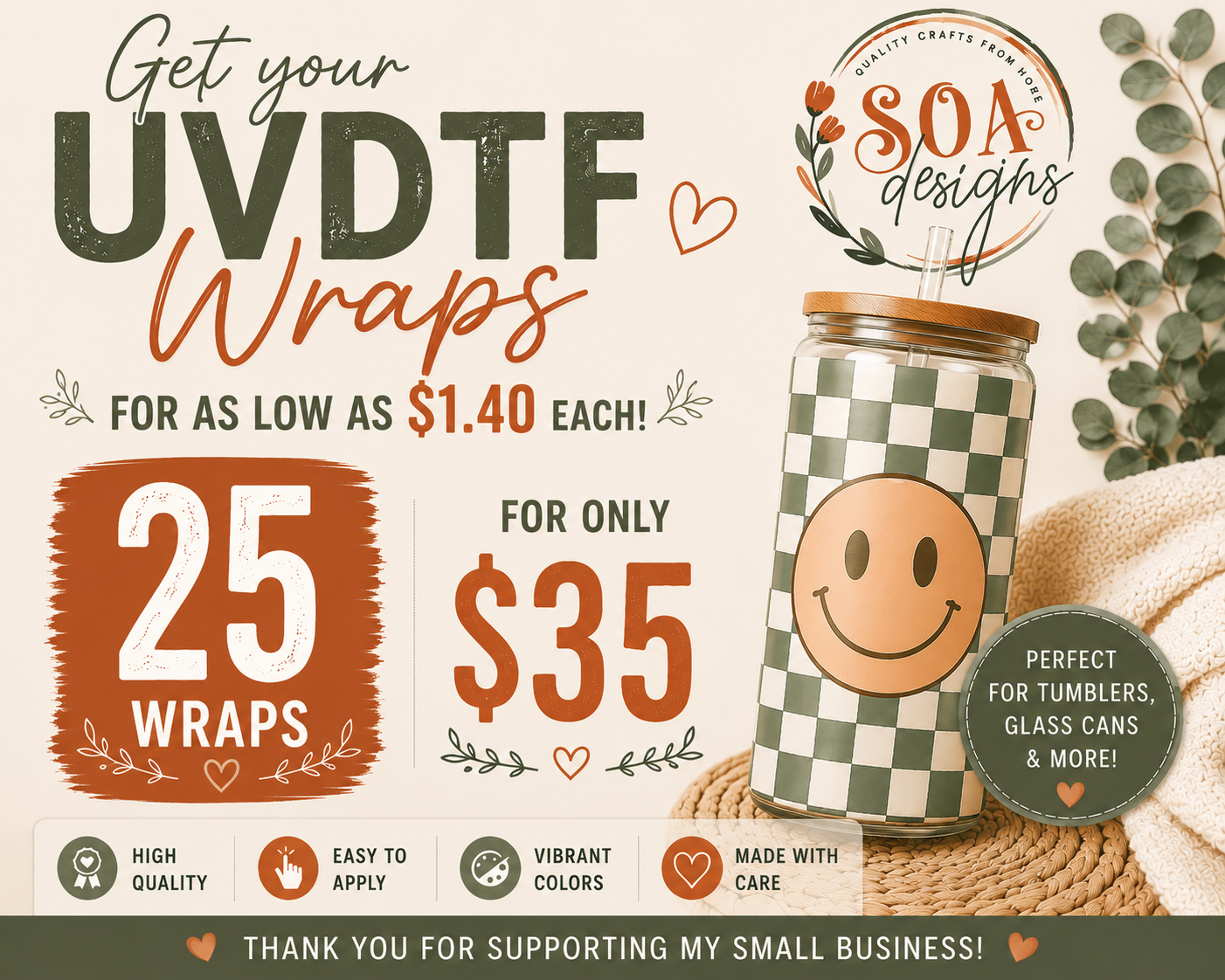 UVDFT Bundle – 25 Pack