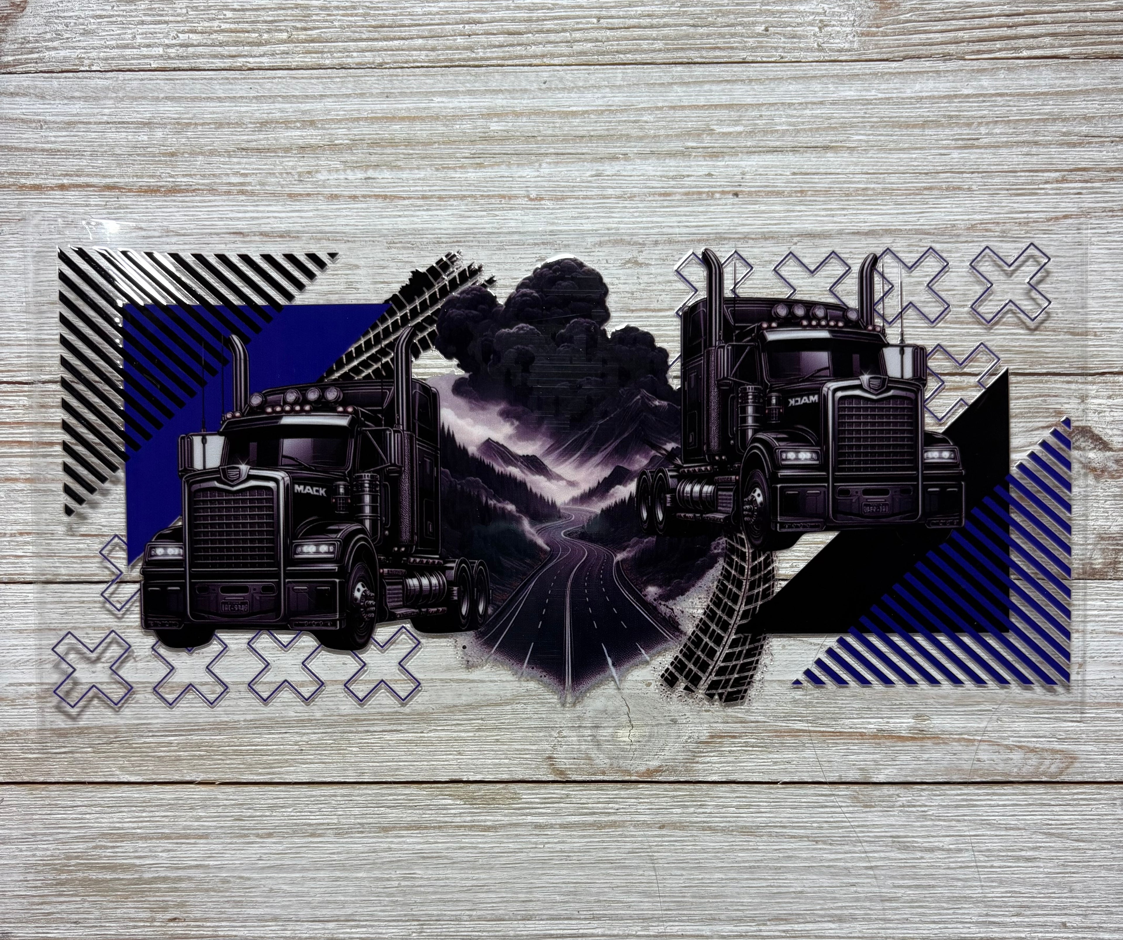 Dark Semi UVDTF Wrap