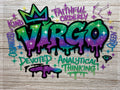 Virgo Zodiac UVDTF Wrap
