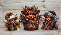 Western Christmas Highland Cows UVDTF Wrap