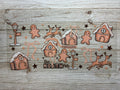 Gingerbread Village UVDTF Wrap
