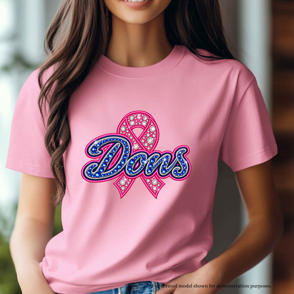 💗Dons Breast Cancer Awareness T-Shirt | School Spirit Design
