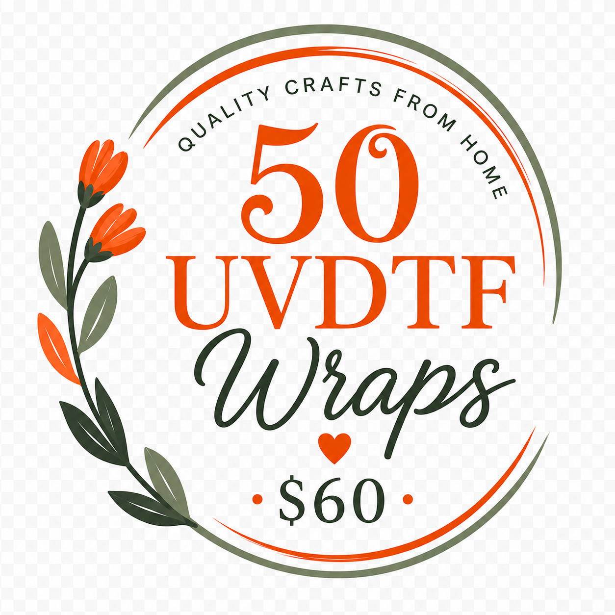 UVDTF Bundle – 50 Pack