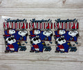 The Many Faces of Snoopy UVDTF Wrap