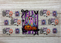 Ghost and Pumpkins UVDTF Wrap