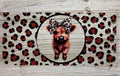 Cow Print Bow Highland UVDTF Wrap
