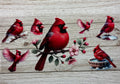 Red Cardinal UVDTF Wrap