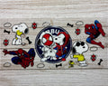 Snoopy & Spidey UVDTF Wrap