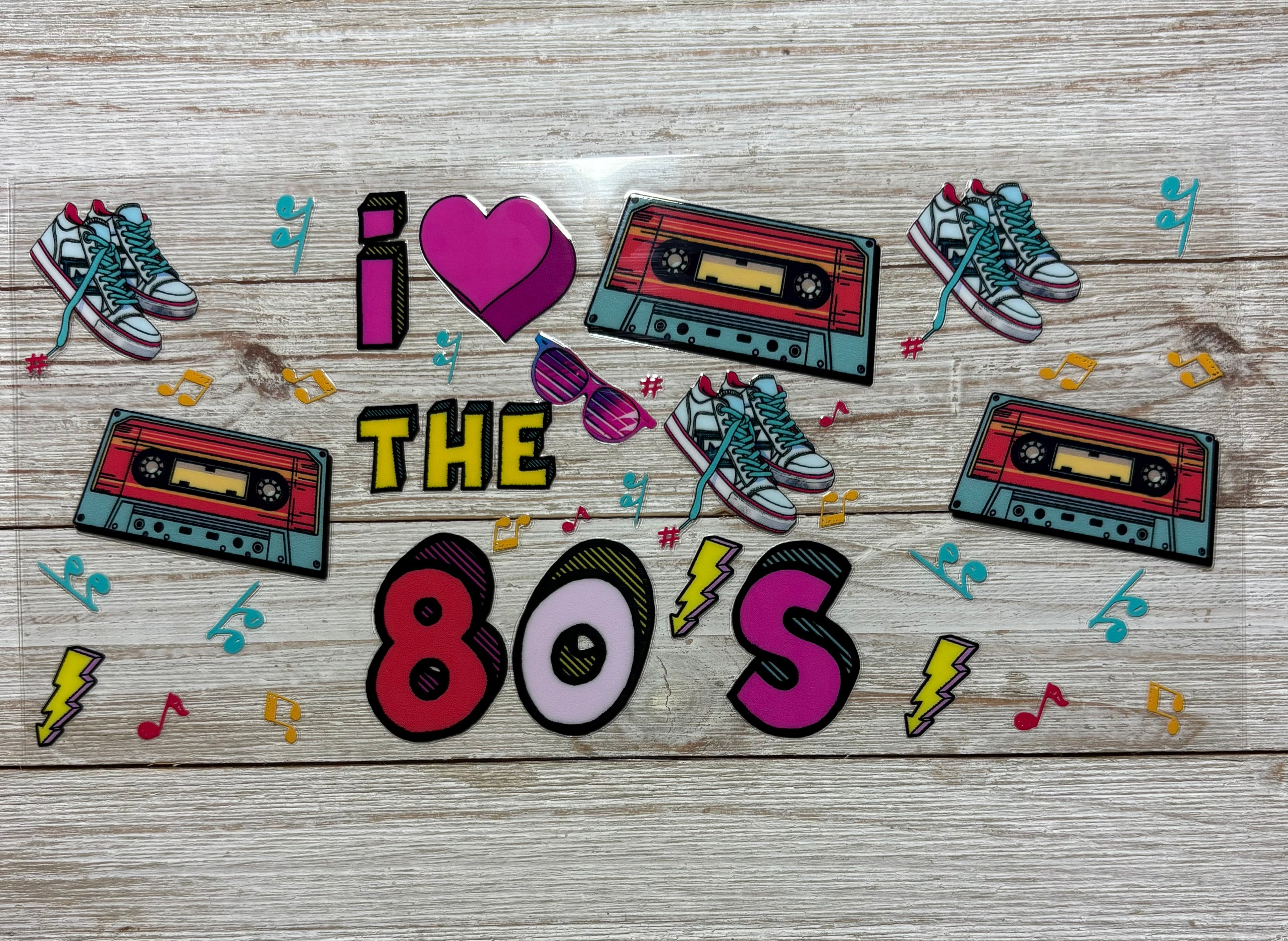 The 80’s UVDTF Wrap