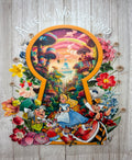 Alice in Wonderland DTF Print