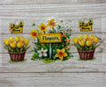 Fresh Blooms Tulips UVDTF Wrap