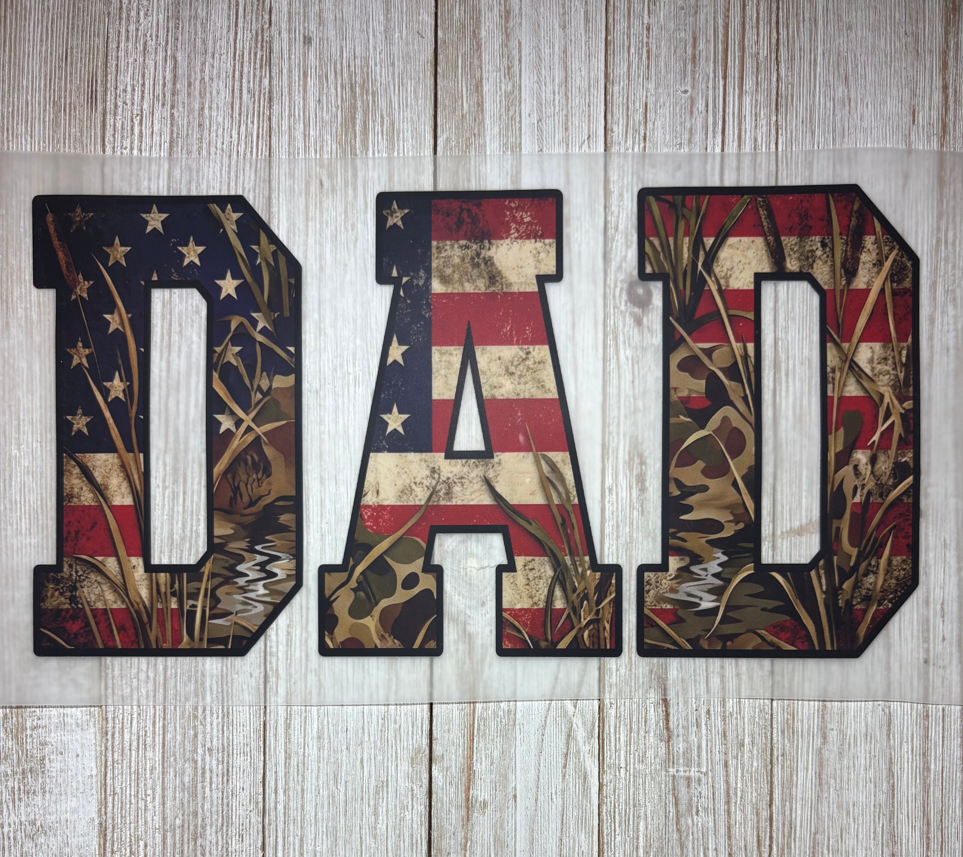 DAD 4th of July DTF Print