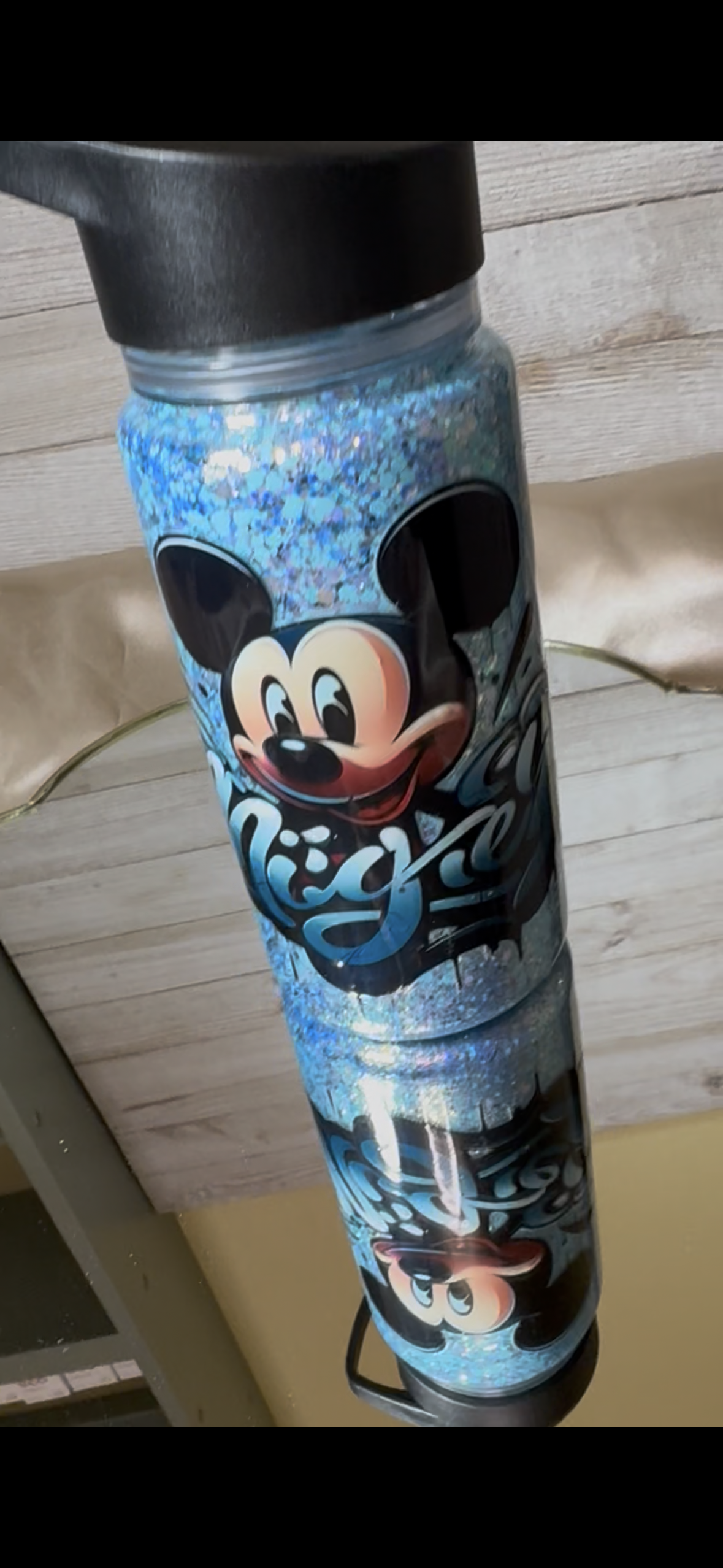 10oz Custom Snow Globe Tumbler
