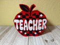 Apple Teacher Pen/Pencil Holder