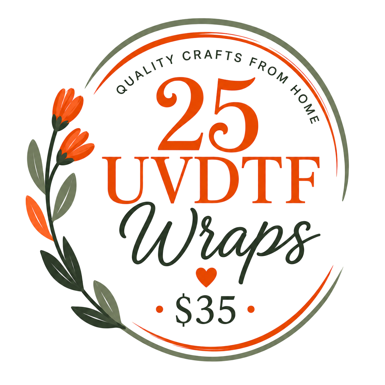 UVDTF Bundle – 25 Pack