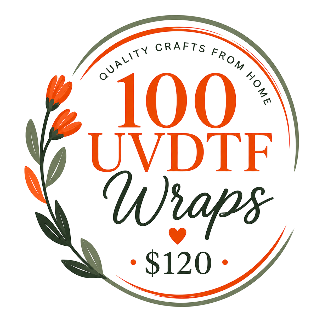 UVDTF Bundle – 100 Pack