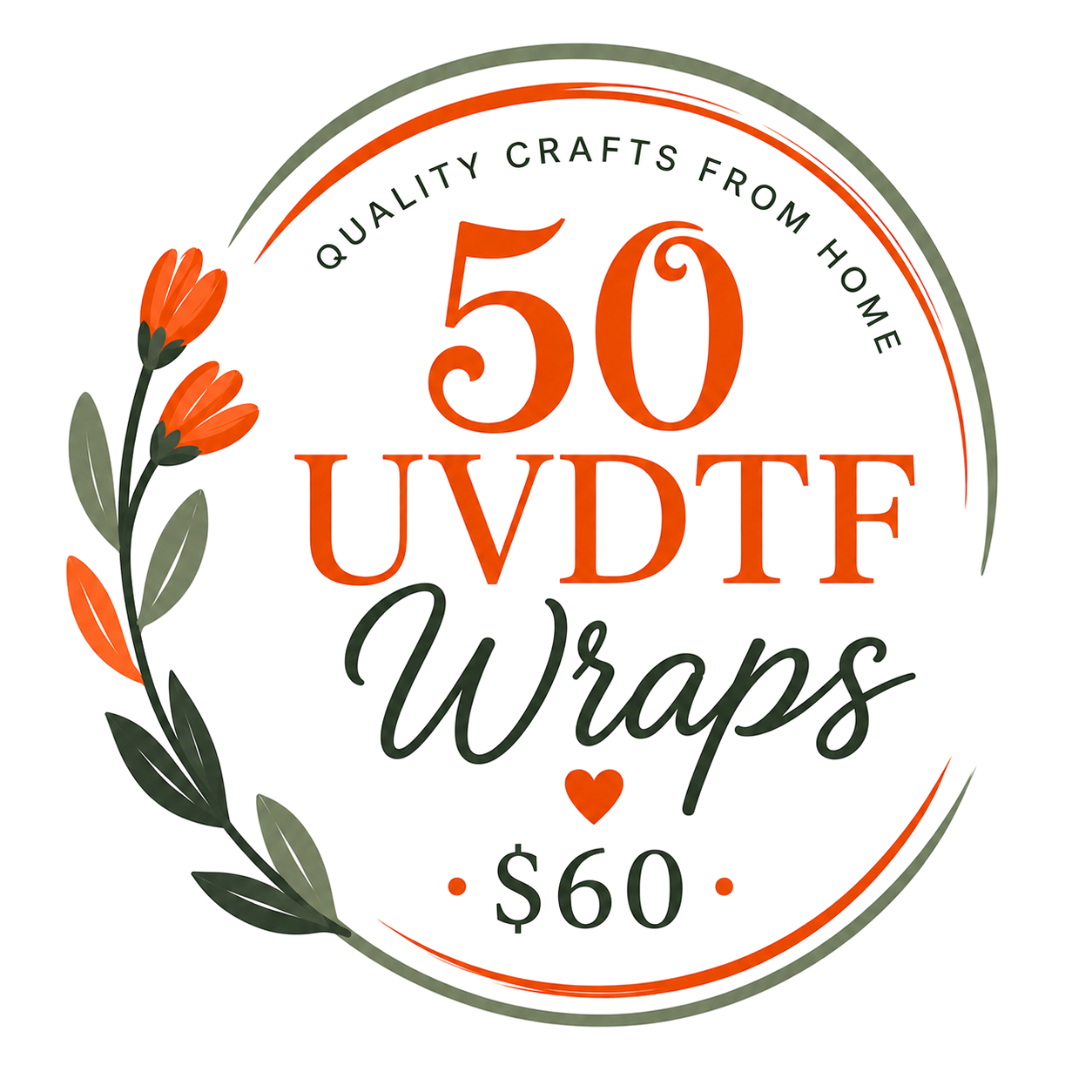 UVDTF Bundle – 50 Pack